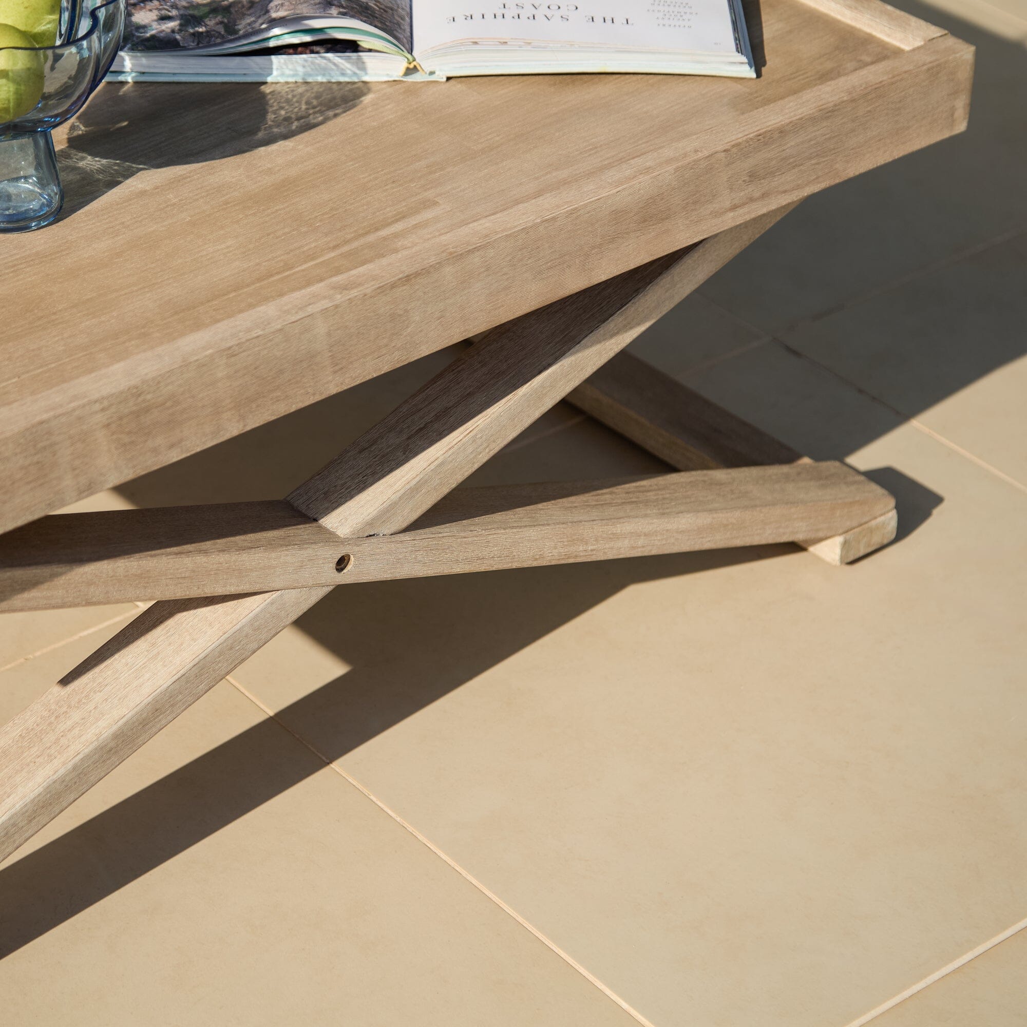 Akira 5 Seater Wooden Garden Set with Coffee Table - Image 7