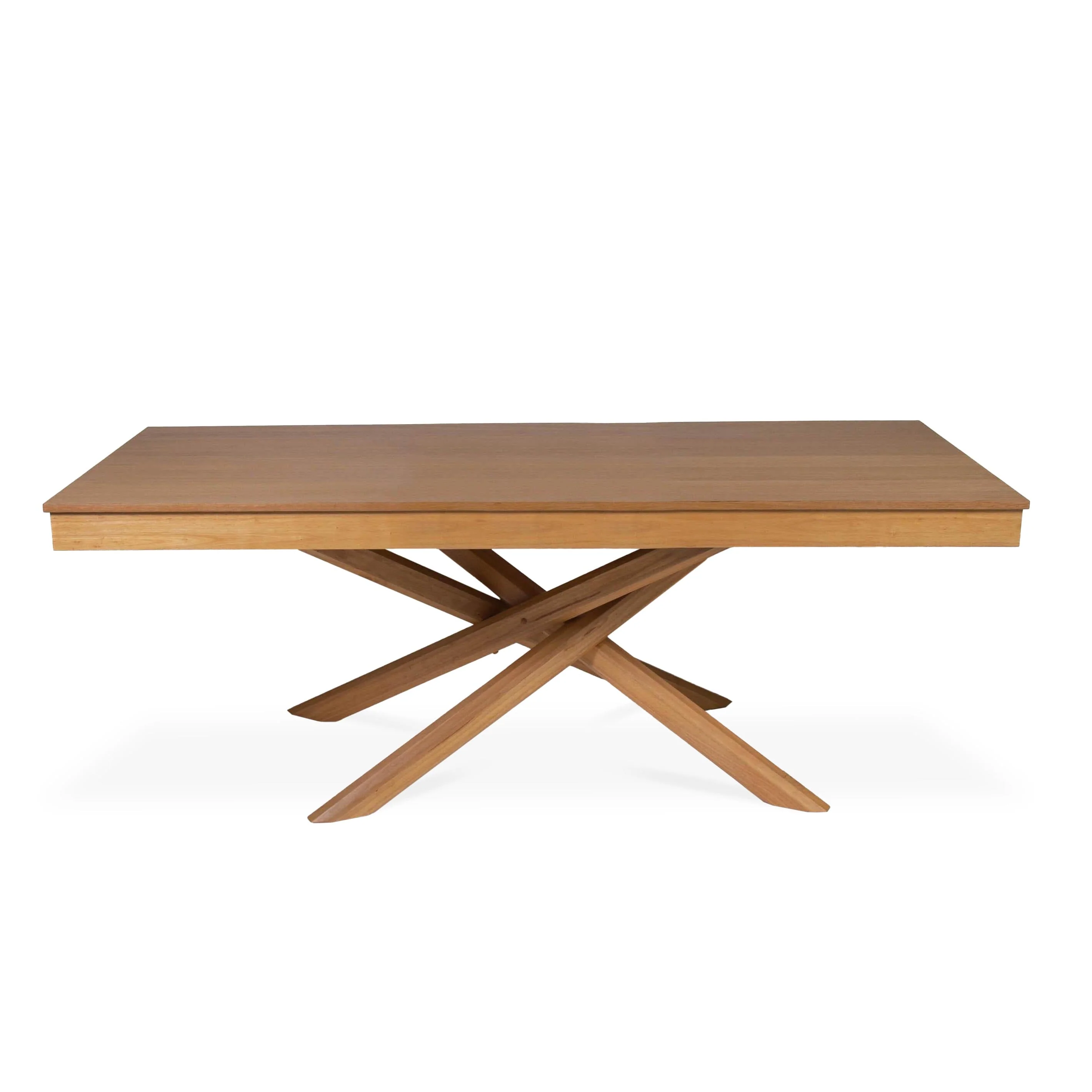 Amelia Oak Wood Dining Table - Non Extendable - Image 6