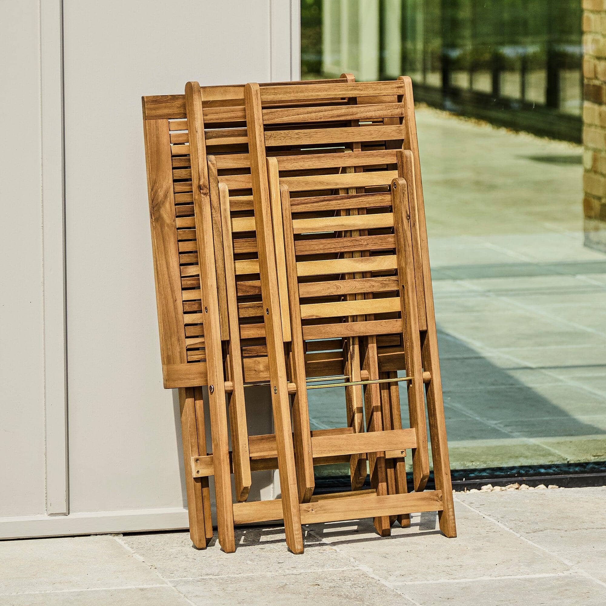 Outlet - Ashby Wooden Garden Bistro Dining Set - Image 13