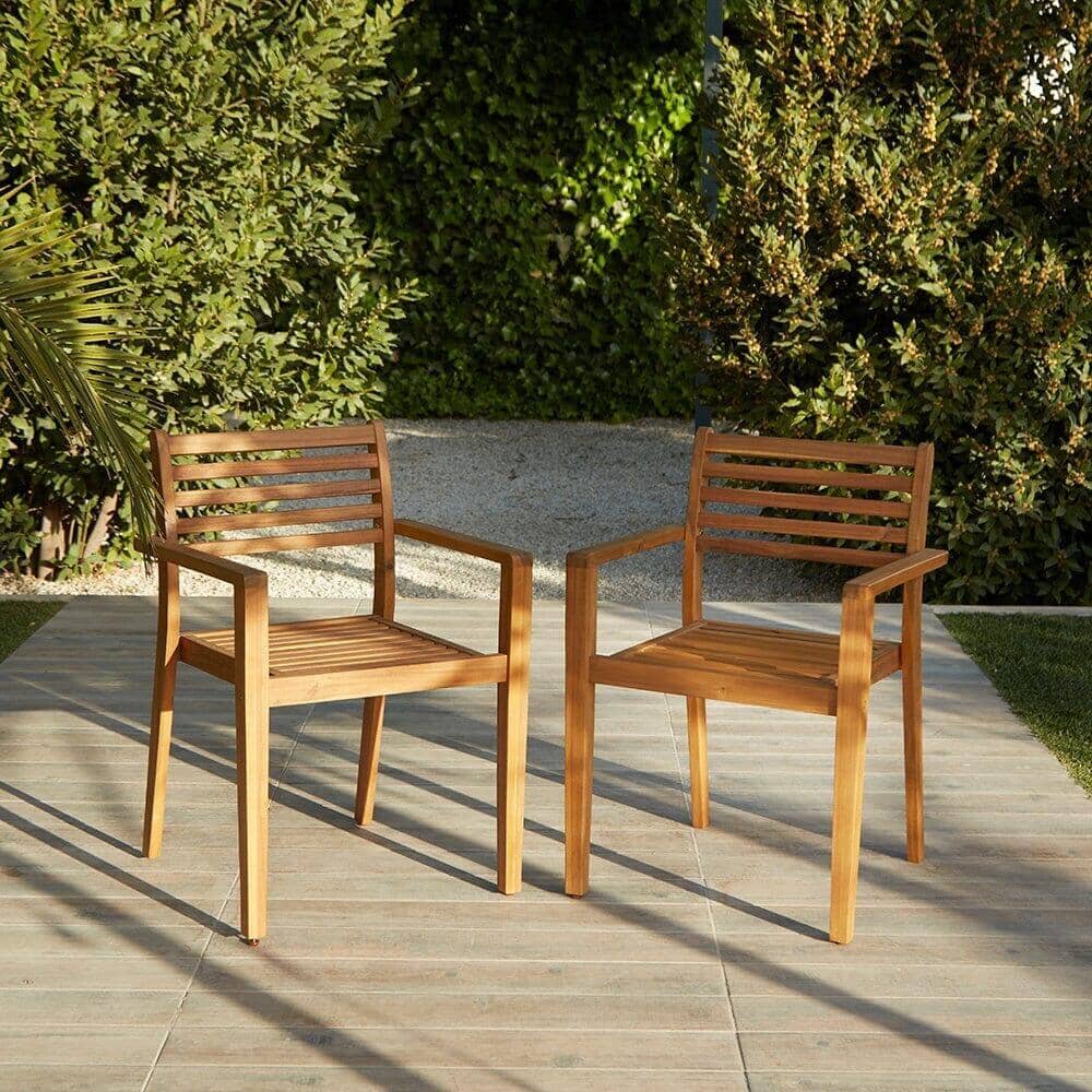 Aspen 8 Seater Wooden Garden Dining Set with Cushions & Grey Parasol - 160cm to 240cm - Image 5