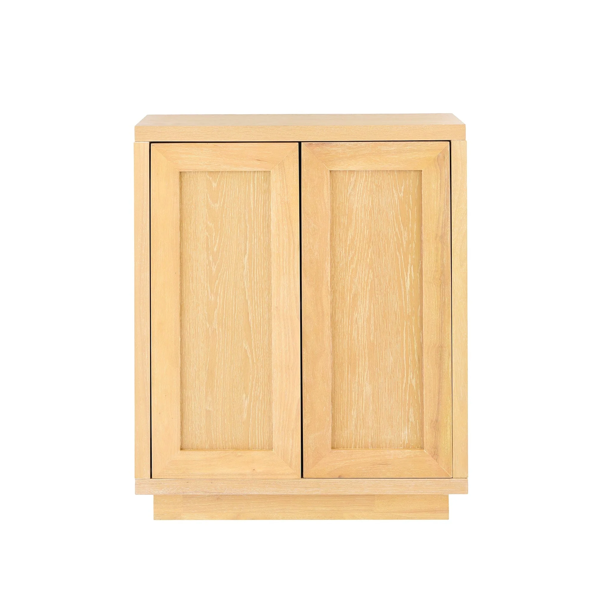 Astrid 2 Door Small Sideboard - Whitewash Oak - Image 12
