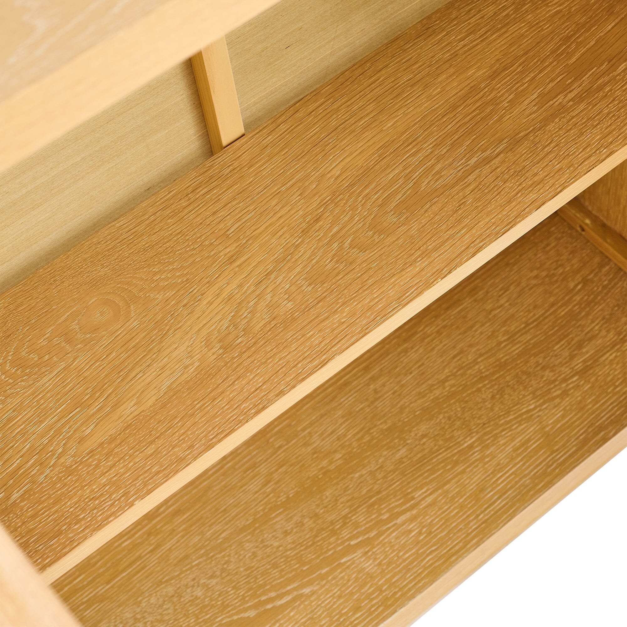 Astrid 2 Door Small Sideboard - Whitewash Oak - Image 15