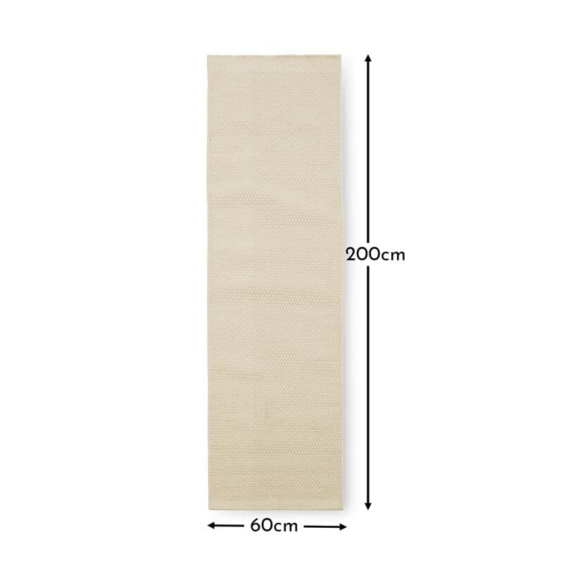 Atcham Clay/ Natural Runner Rug - 200x60cm - Image 5