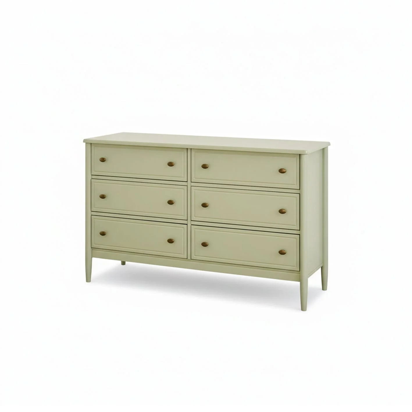 Aubrey 6 Drawer Chest of Drawers - Pistachio Green - Image 10