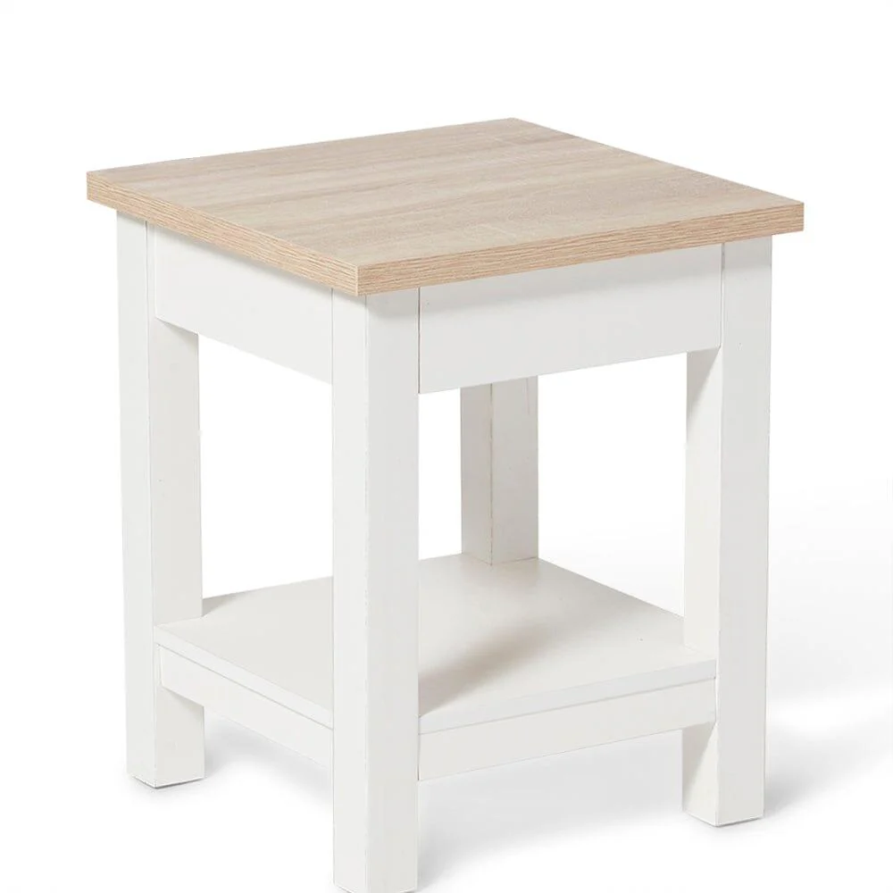 Bampton Alabaster White Side Table - Image 6