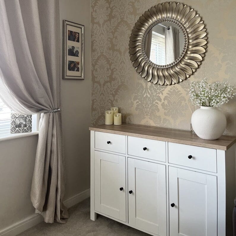 Bampton 3 Door Sideboard - Alabaster White - Image 3