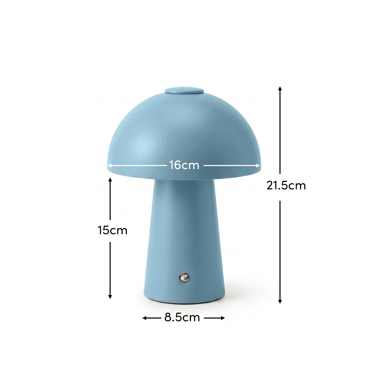 Brockhill Rechargeable Lamp - Cornflower Blue - Image 11