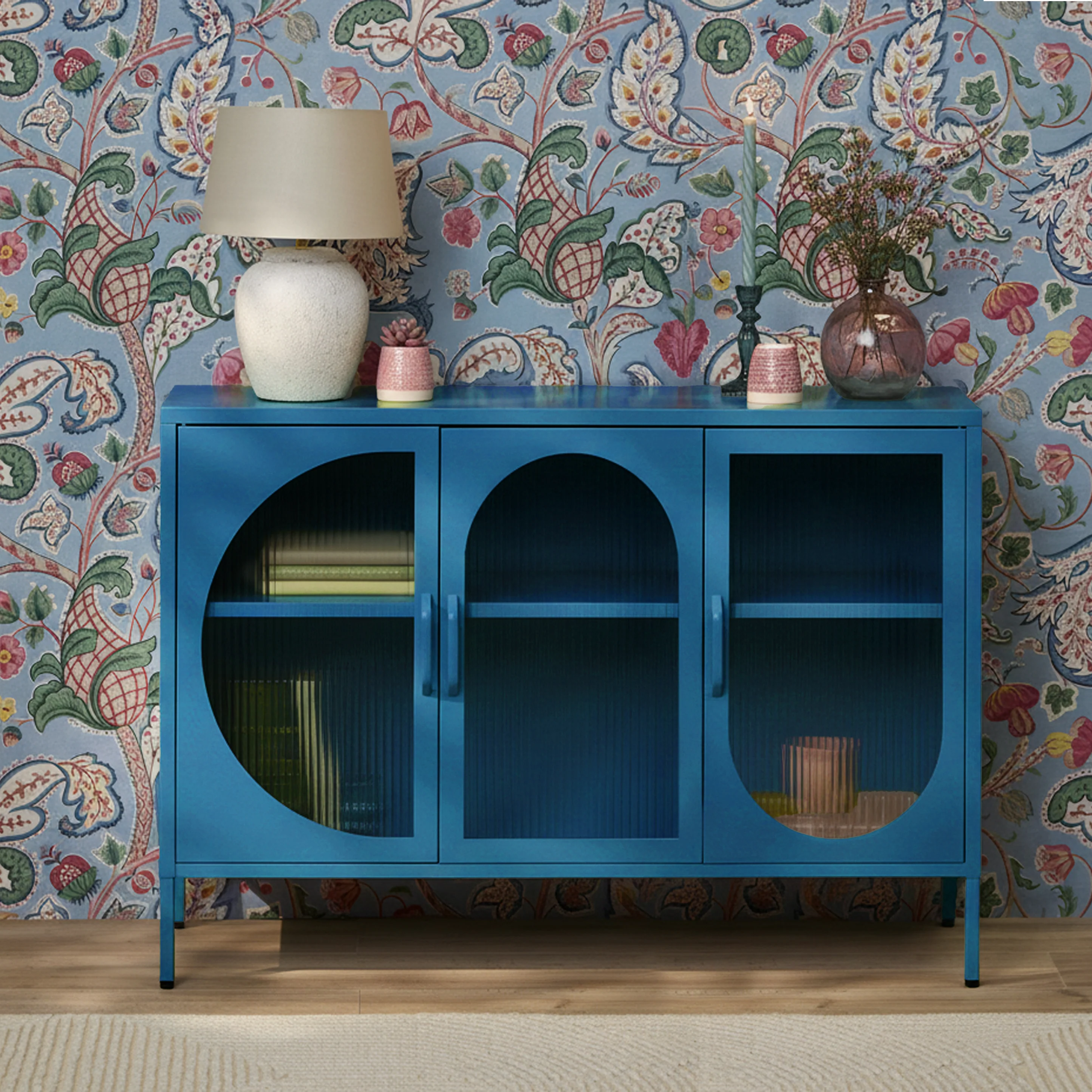 Conan 3 Door Sideboard - Lagoon Teal