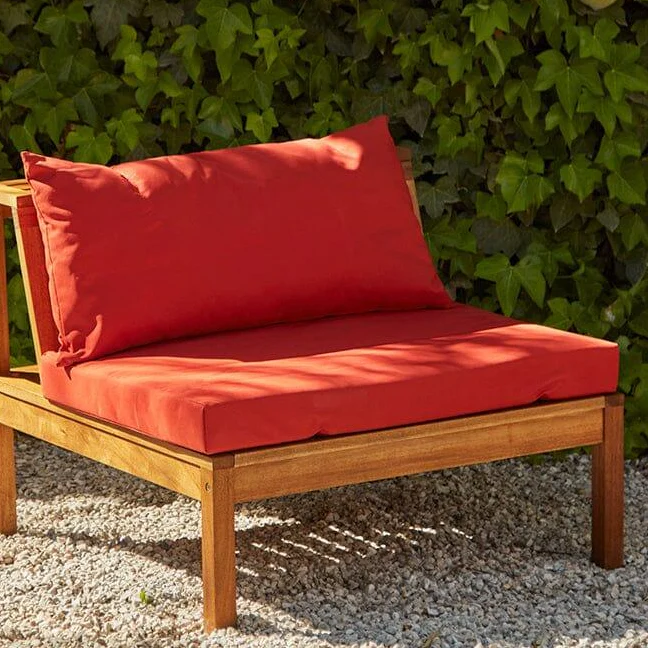 Dakota Garden Corner Sofa Cushion Covers - Red - Image 3