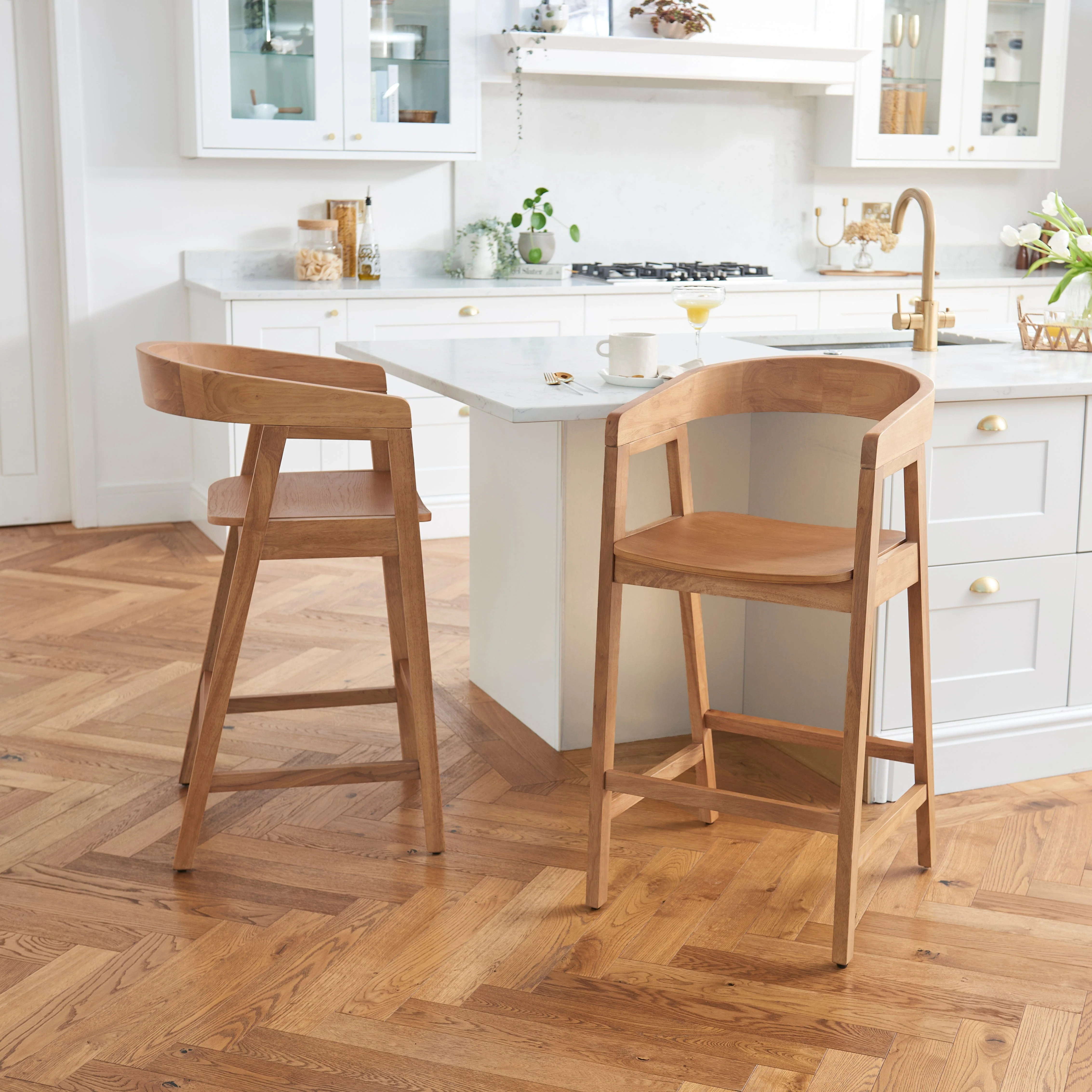 Ella Classic Oak Bar Stool - Image 6