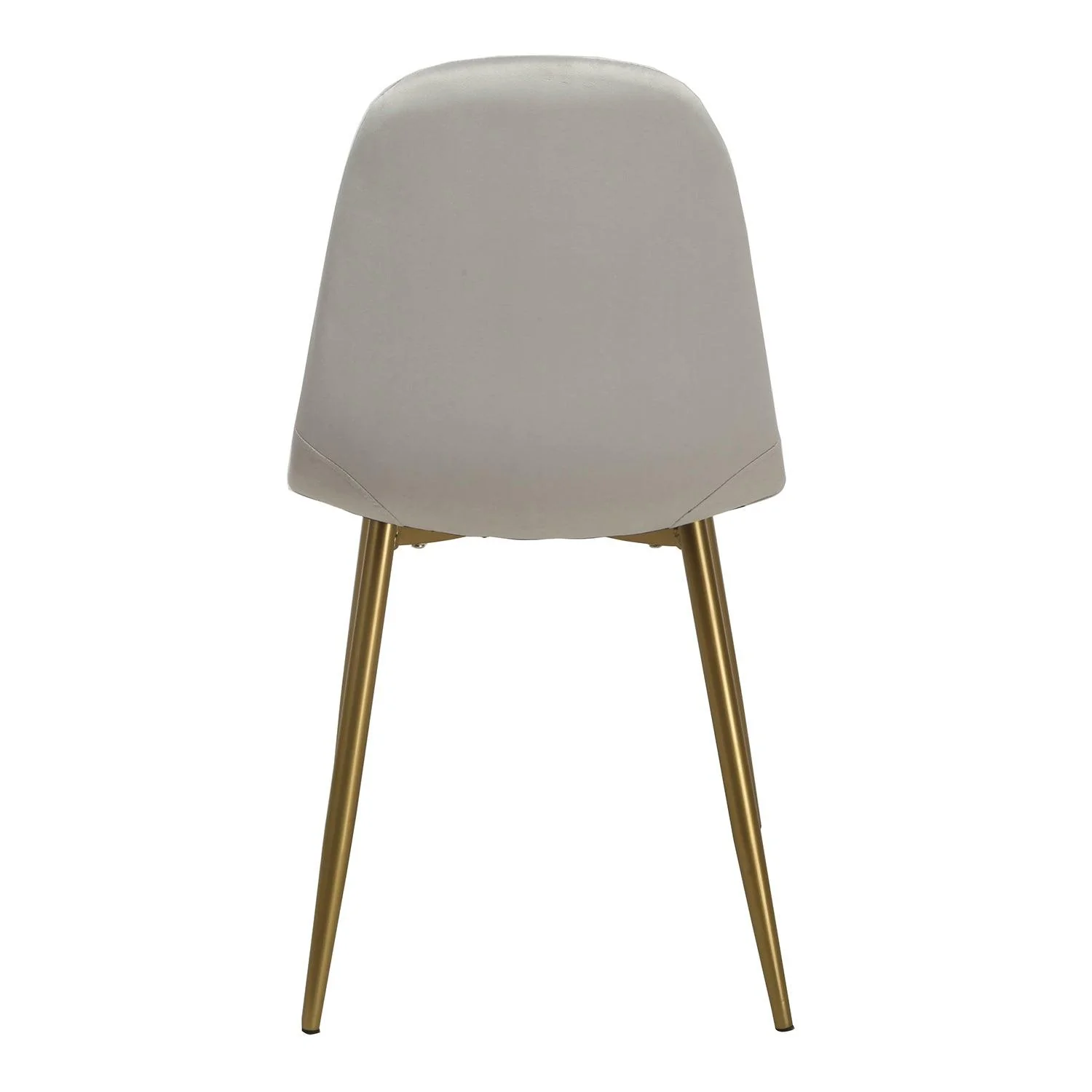 Outlet - Ellis Dining Chairs - Set of 2 - Grey & Gold - Image 6