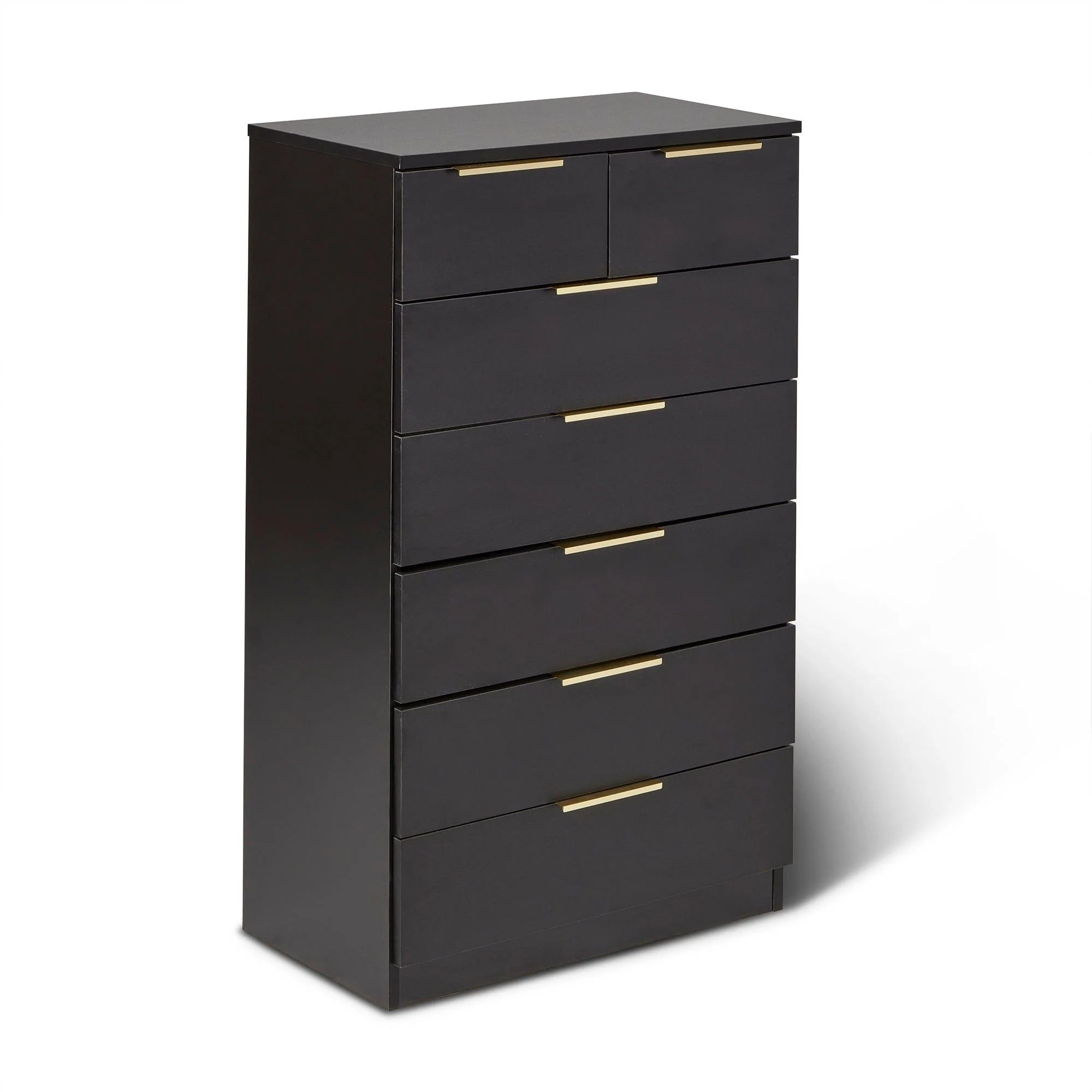 Essie Wardrobe & Drawers Bedroom Set - Pitch Black - Image 8