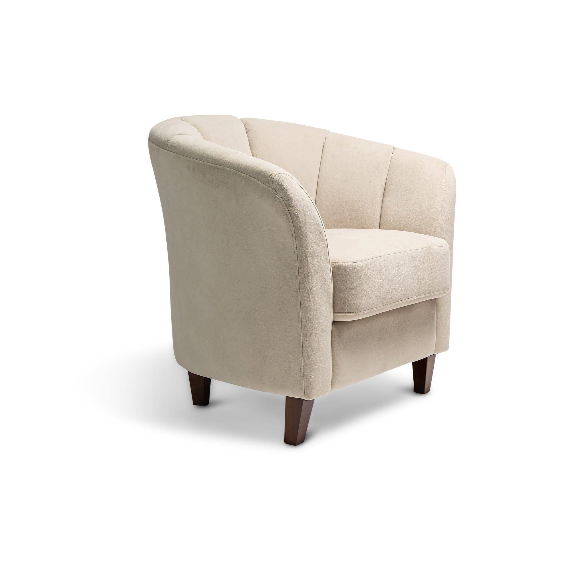 Florence Clay Armchair - Dark Oak Legs - Image 8