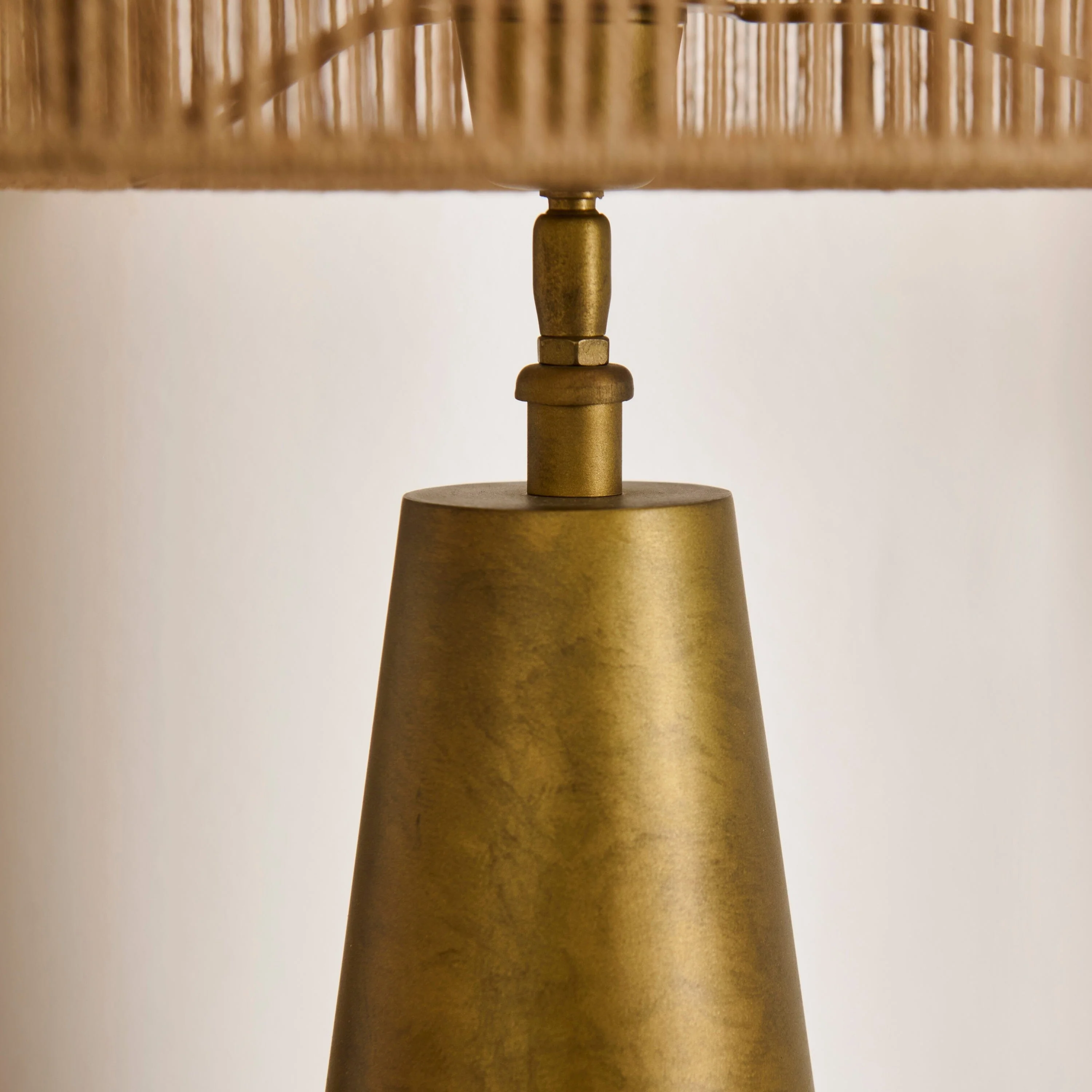 Foxcote 47cm Metal Table Lamp Base - Gold - Image 4