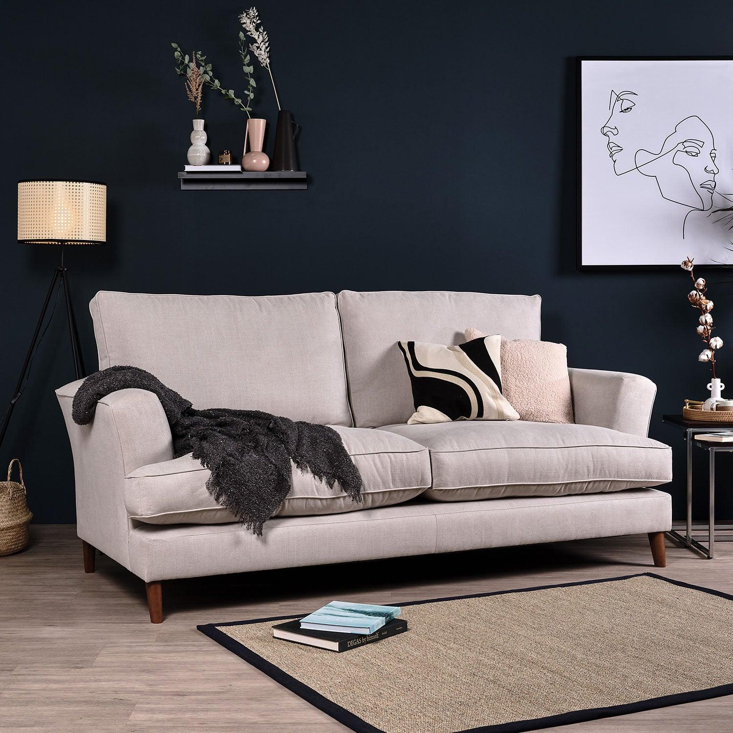 Outlet - Frankie medium sofa - 3 seater - Natural Clay