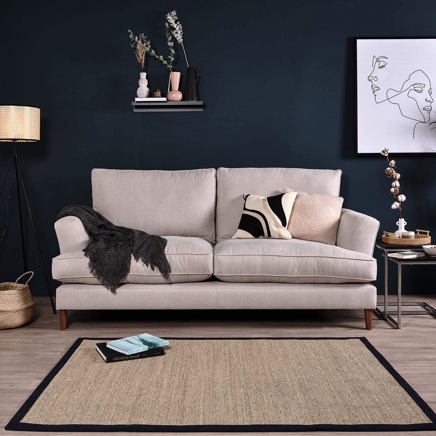 Outlet - Frankie medium sofa - 3 seater - Natural Clay - Image 2
