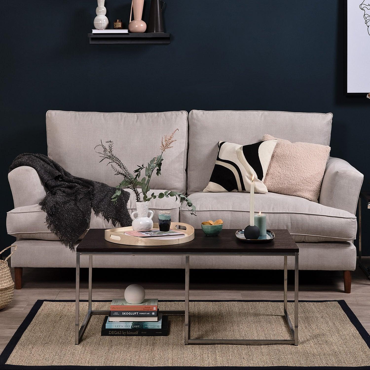 Outlet - Frankie medium sofa - 3 seater - Natural Clay - Image 5