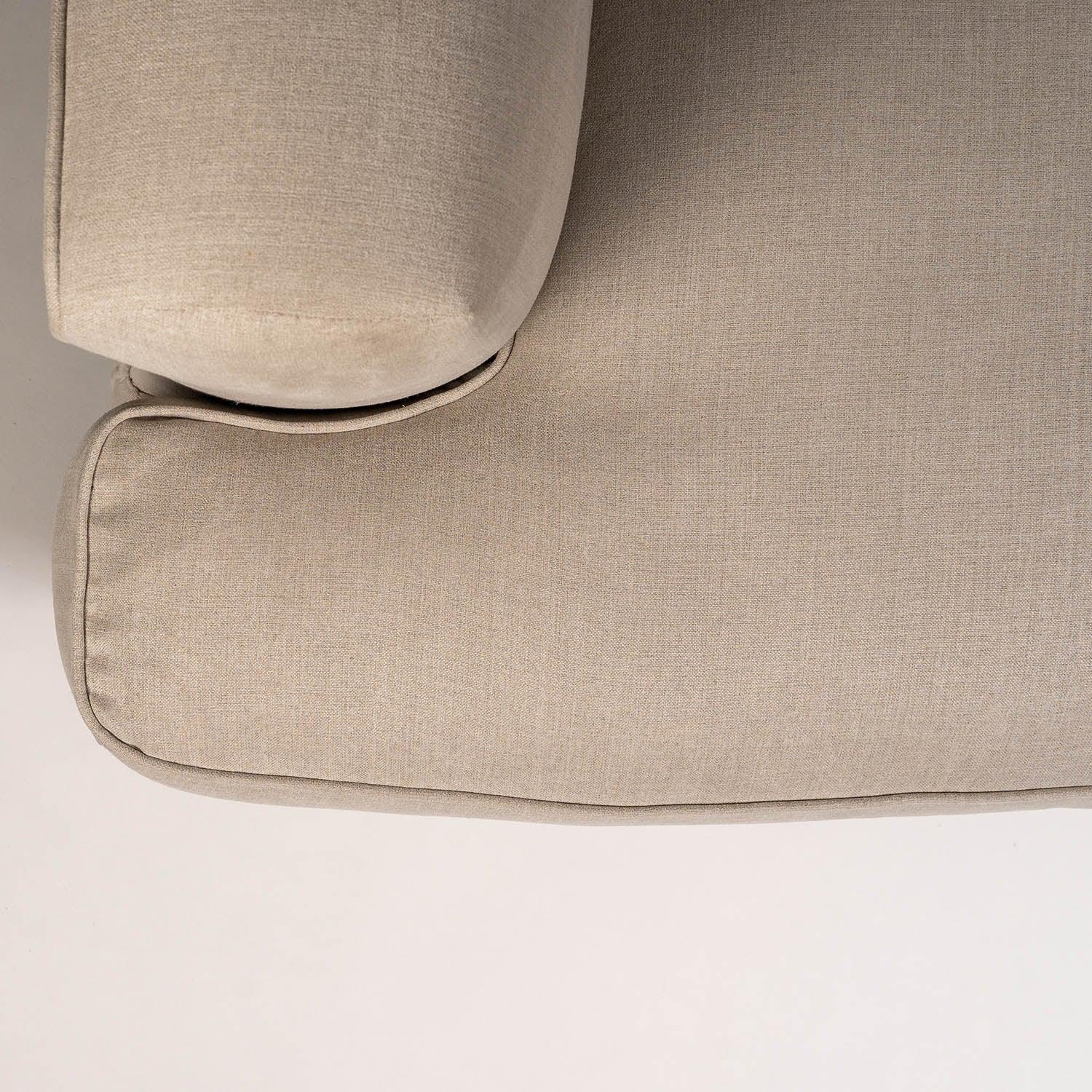 Outlet - Frankie medium sofa - 3 seater - Natural Clay - Image 8