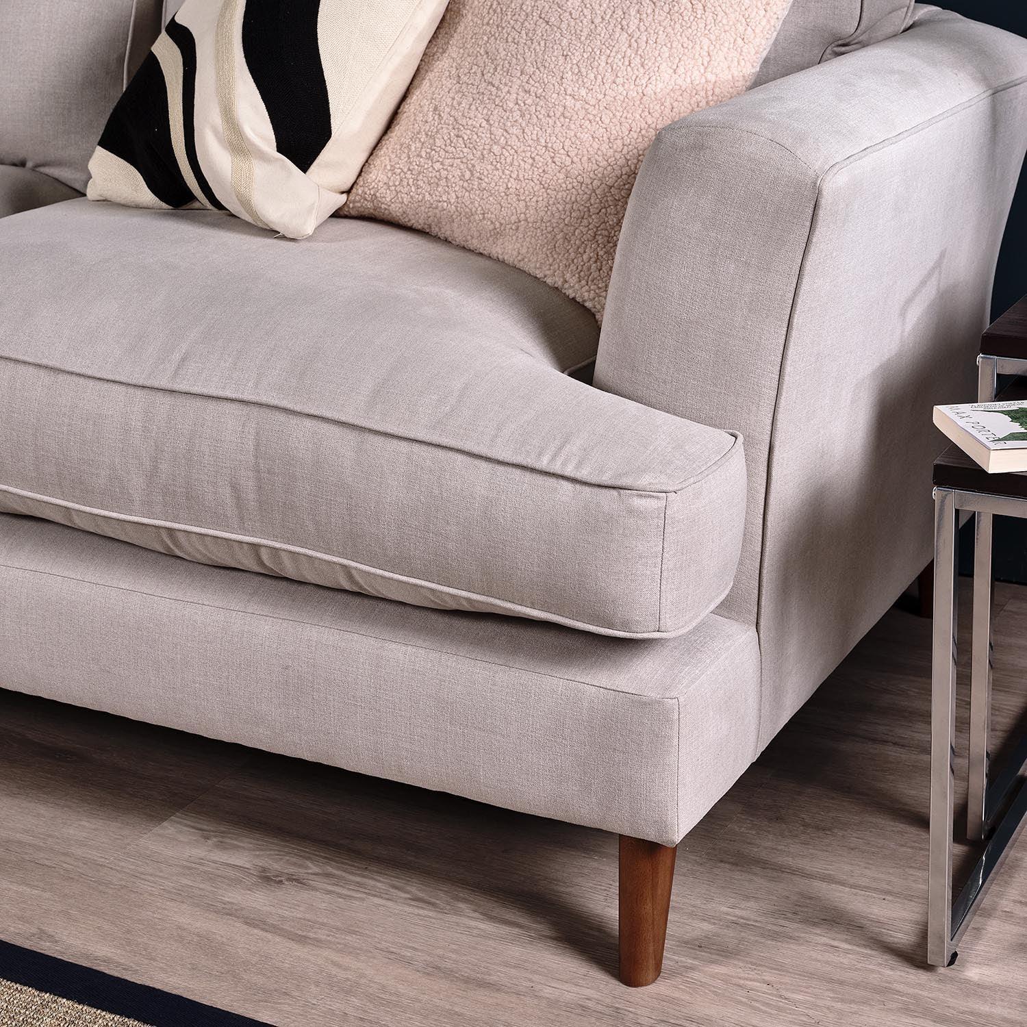 Outlet - Frankie medium sofa - 3 seater - Natural Clay - Image 9