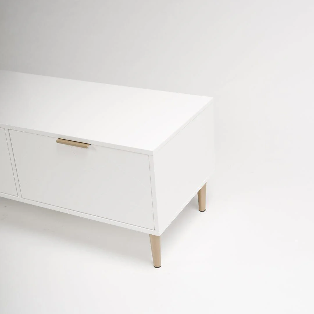 Gloria White TV Unit - Image 6