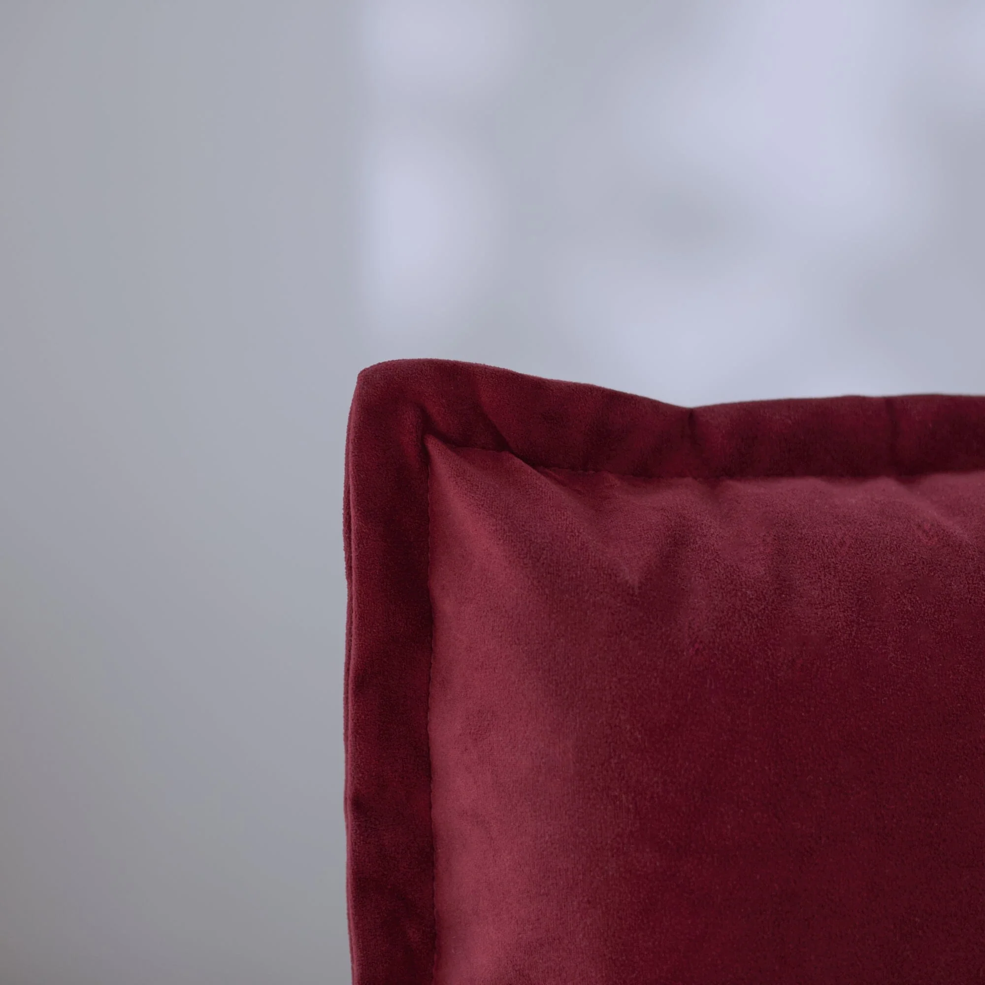 Harlow 2 Seater Double Sofa Bed - Burgundy Red - Image 3