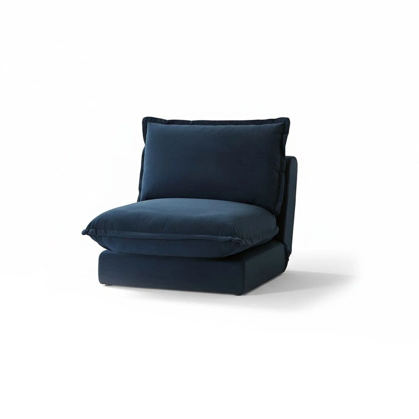 Harlow Single Sofa Bed - Ink Velvet - Image 11