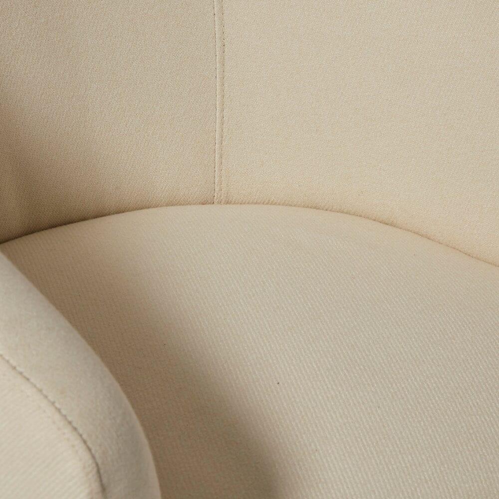 Henriette Occasional Chair - Ivory Woolly Twill - Image 4