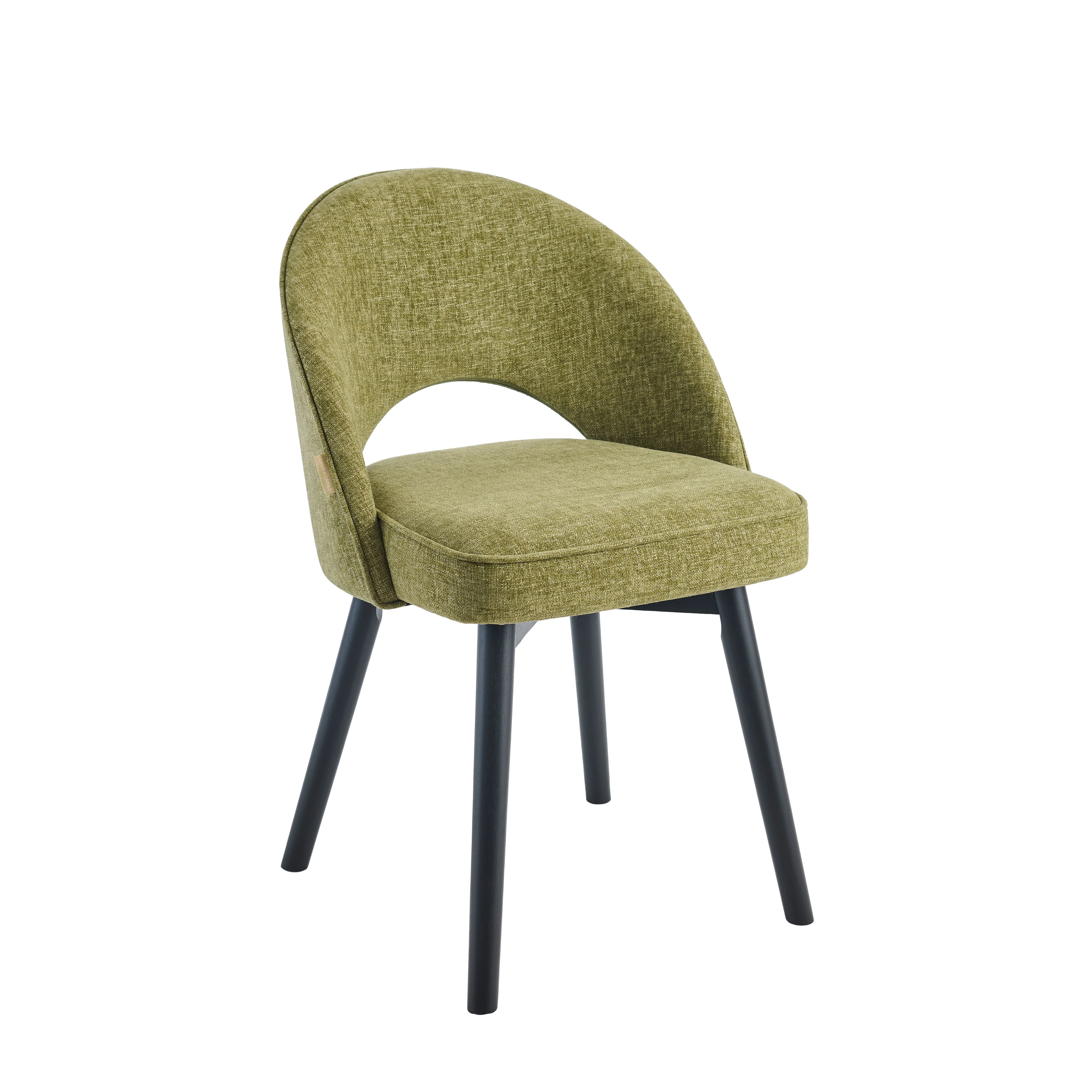 Marilyn Green Dining Chairs - Set of 2 - Black Legs - Image 8