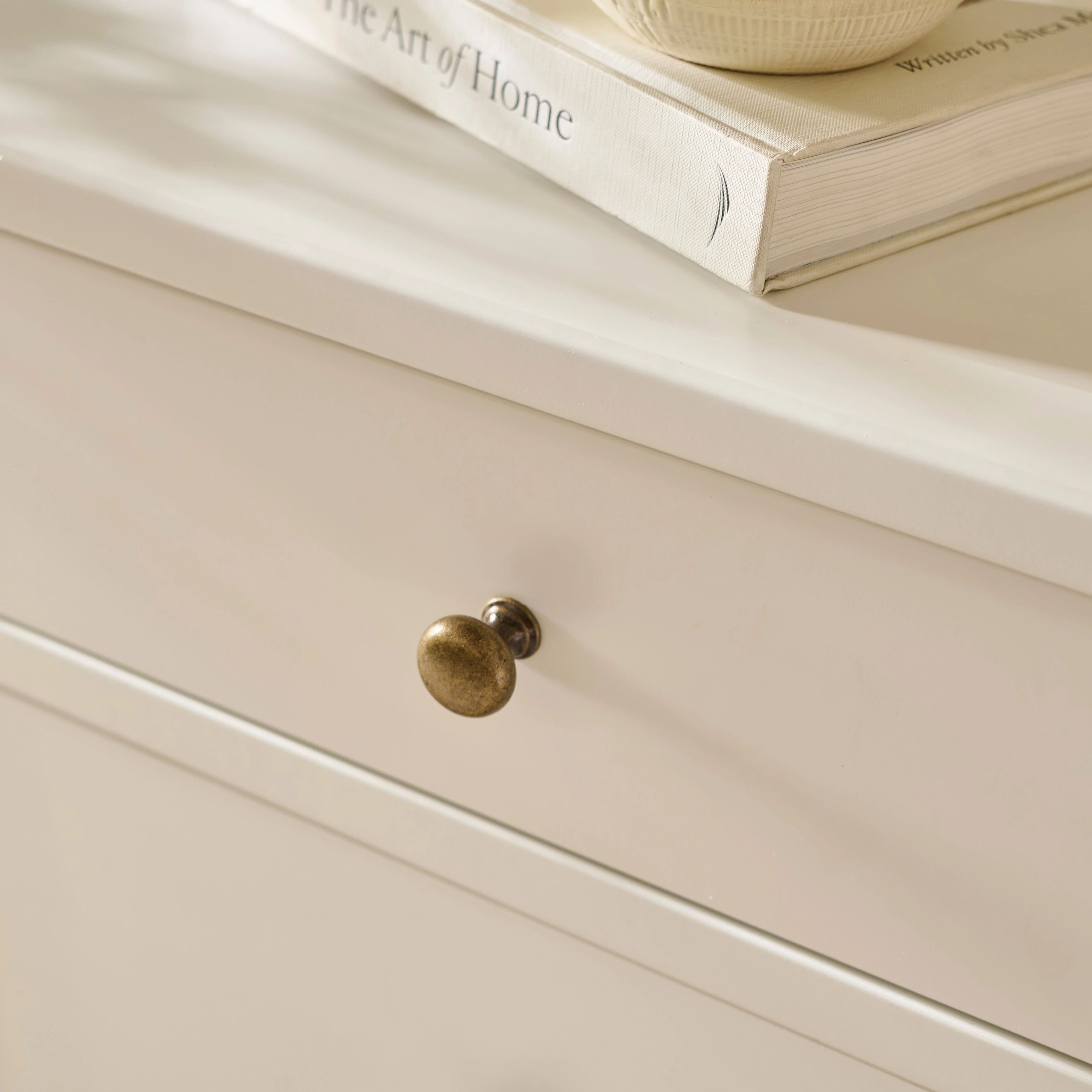 Ivy 4 Drawer Chest of Drawers - Ivory White - Image 2