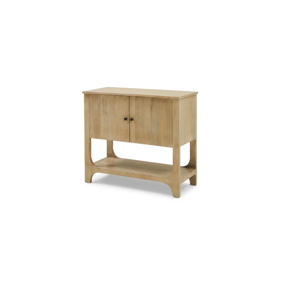 Jade 2 Door Sideboard - Chalked Mango Wood - Image 8