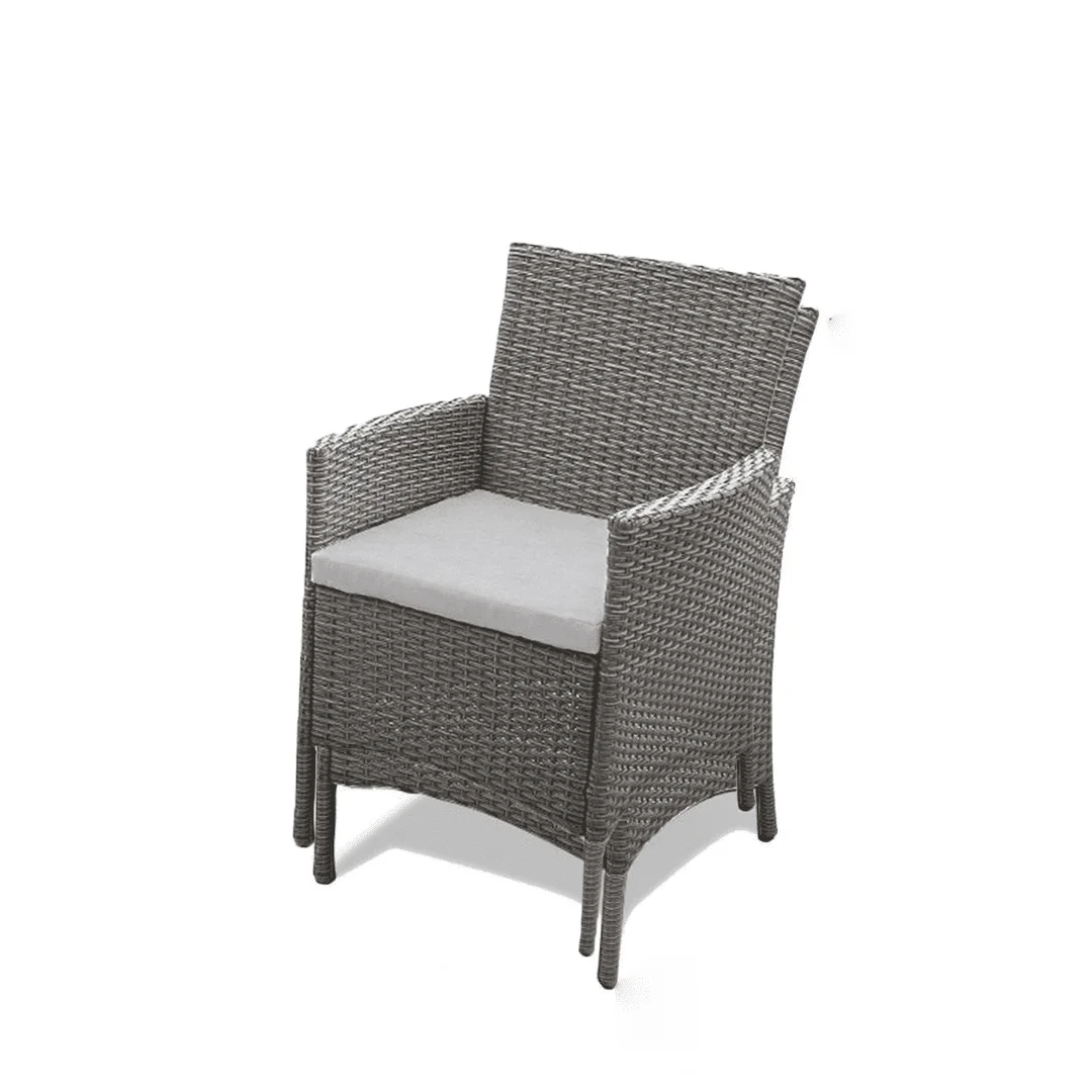 Kemble/Marston Stackable Chair - Grey - Set of 2 - Image 7