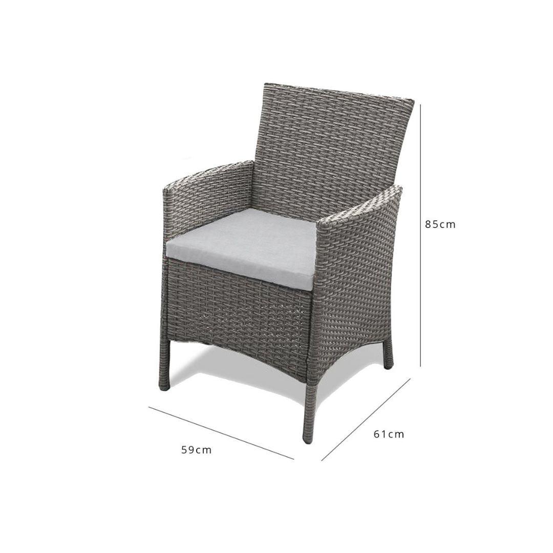 Kemble/Marston Stackable Chair - Grey - Set of 2 - Image 8