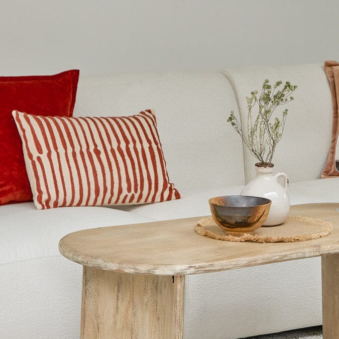 Imogen Chalked Mango Wood Coffee Table - Image 6