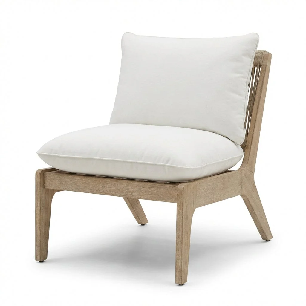 Mali 4 Seater Wooden Garden Sofa Set with Side Table and Coffee Table - Image 7