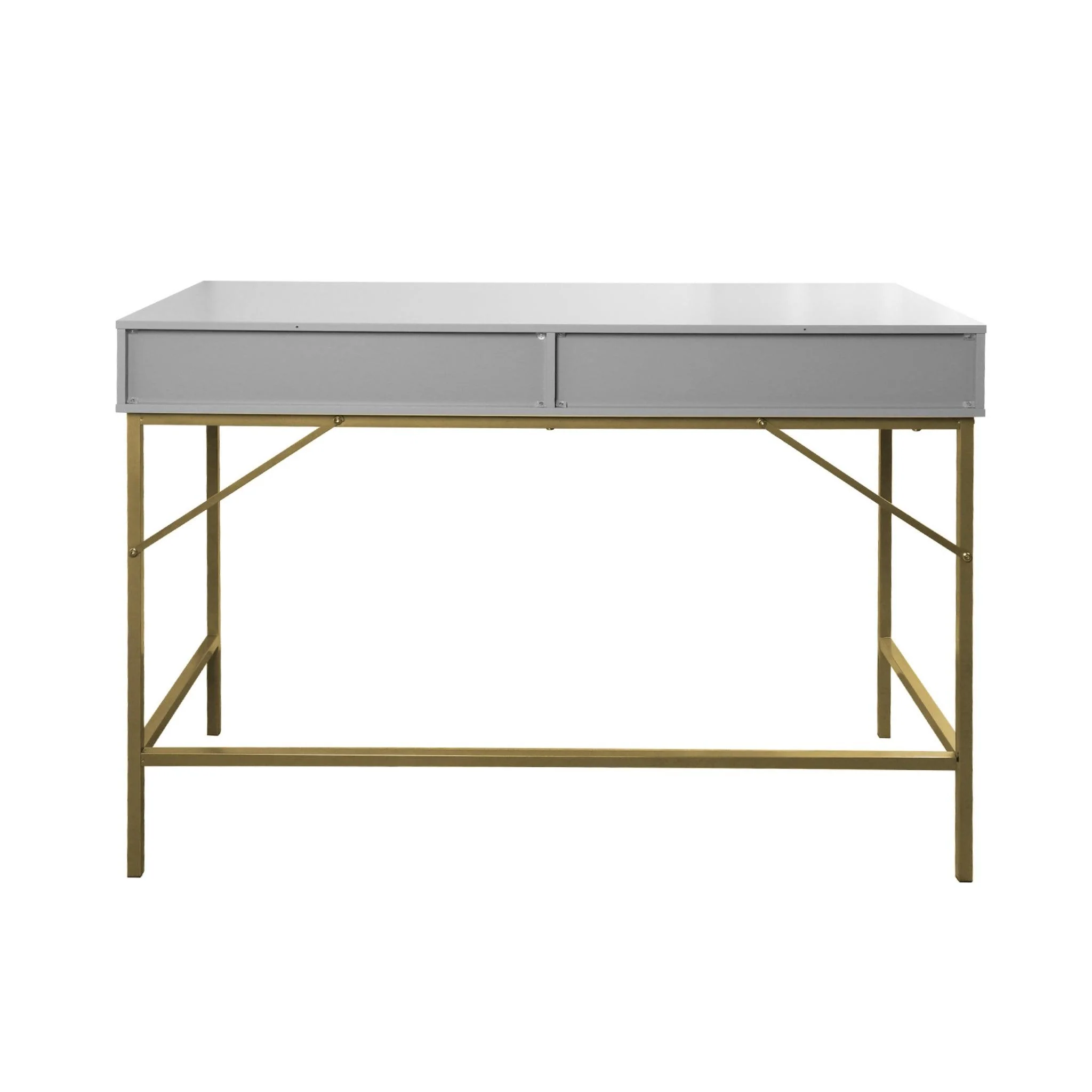 Marie Grey Dressing Table with Stool - Image 8