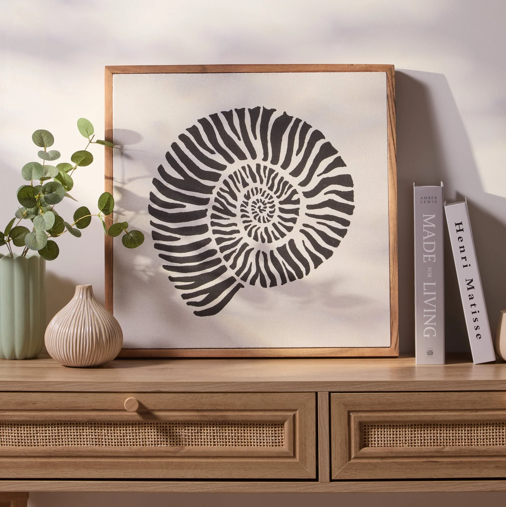 Newlyn 45x45cm Wall Art - Shell I