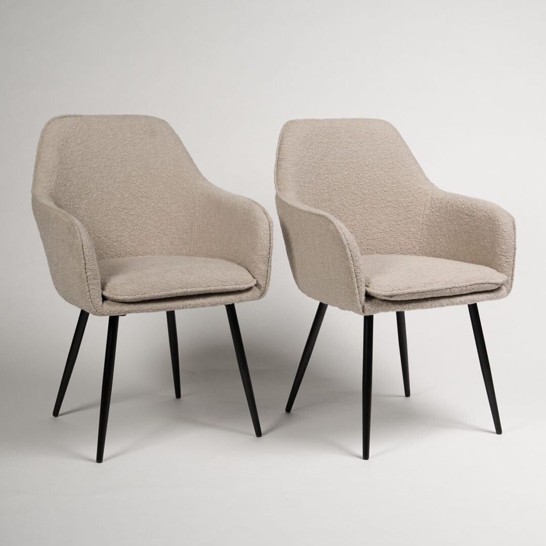 Outlet - Dolly Boucle Dining Chair