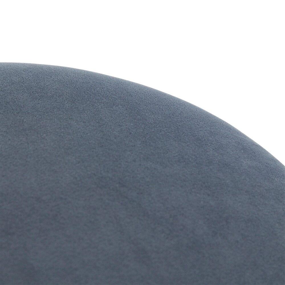 Outlet - Abigail Storage Pouffe/Footstool - Horizon Blue - Image 4