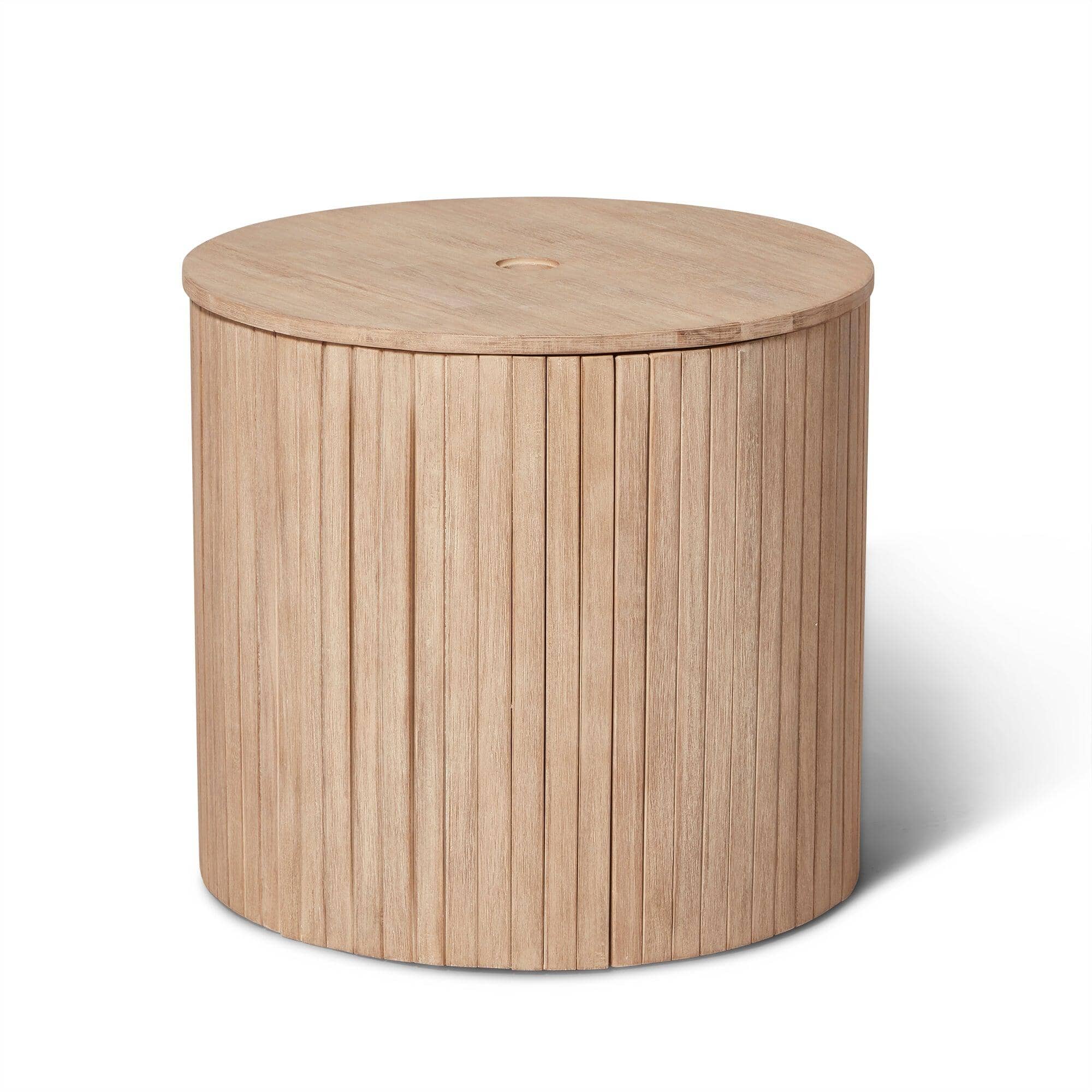 Akira Chunky Wood Table/Parasol Base - Image 10