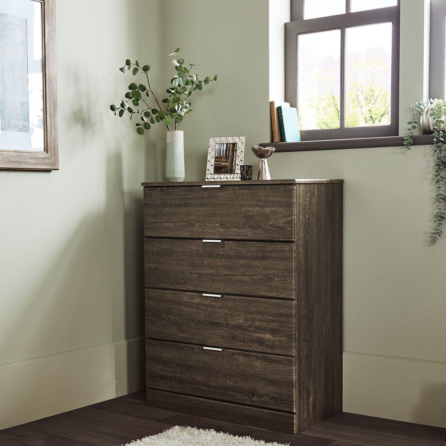 Outlet – Ayla chest of drawers - dark oak - Image 2