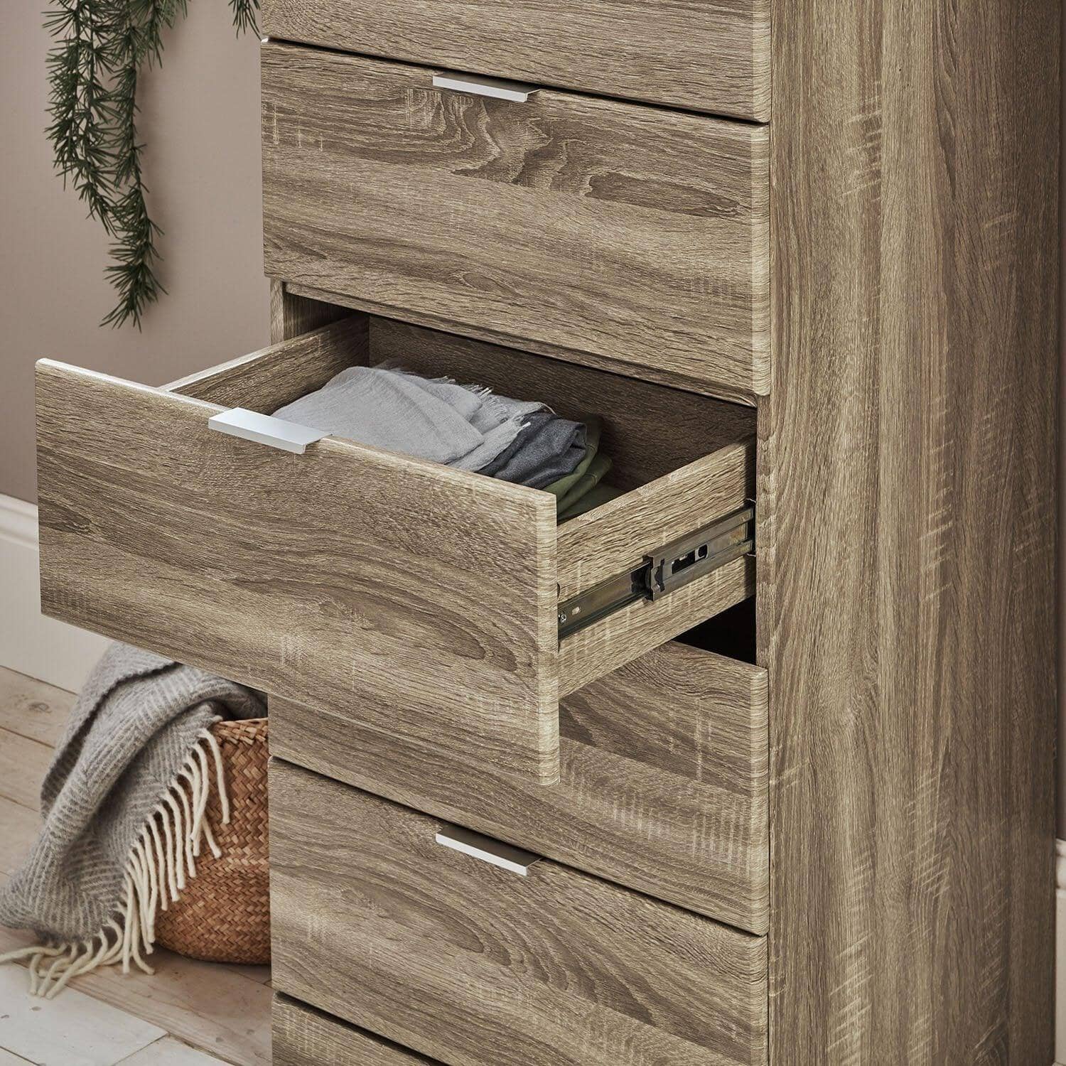 Outlet - Ayla Tallboy - Light Oak - Image 5