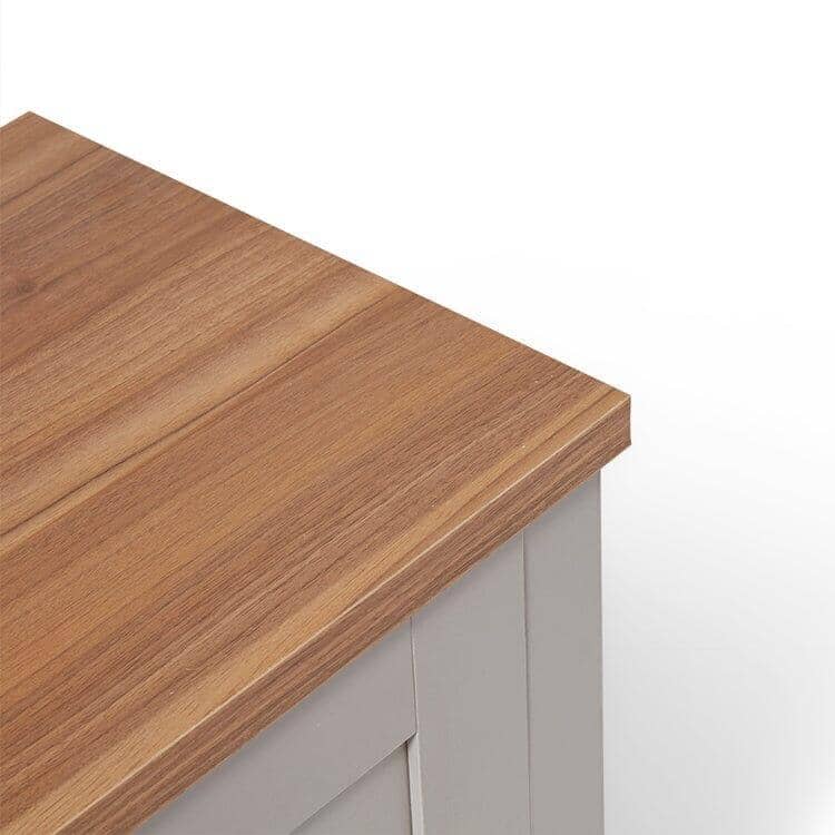 Outlet - Bampton 2 Door TV Unit - Stone Grey - Image 11
