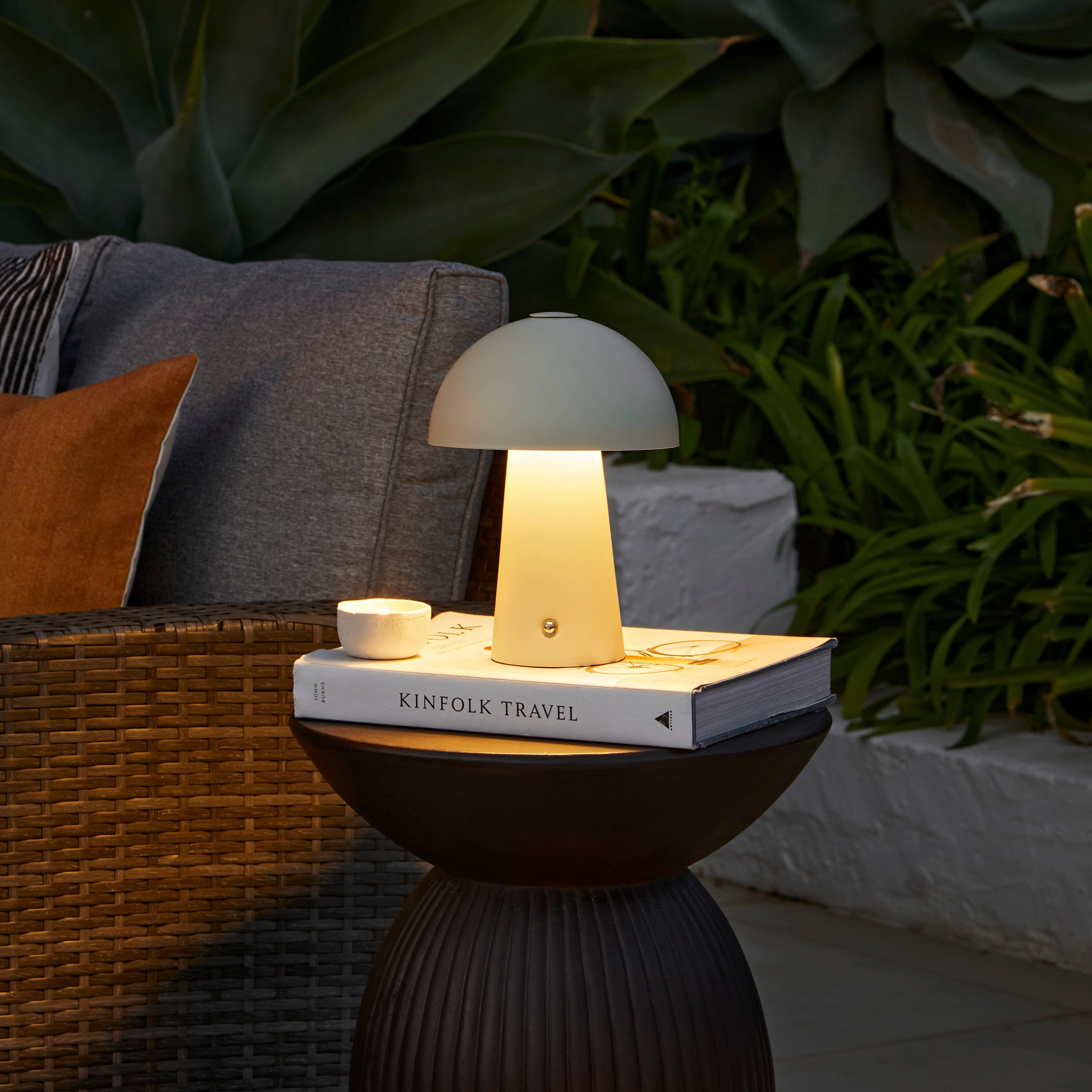 Brockhill Rechargeable Lamp - Clay - Image 7