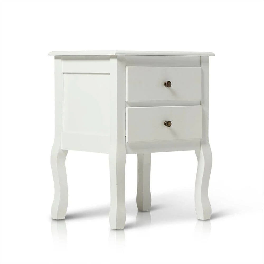 Outlet - Capri Ivory Bedside Table - Image 6