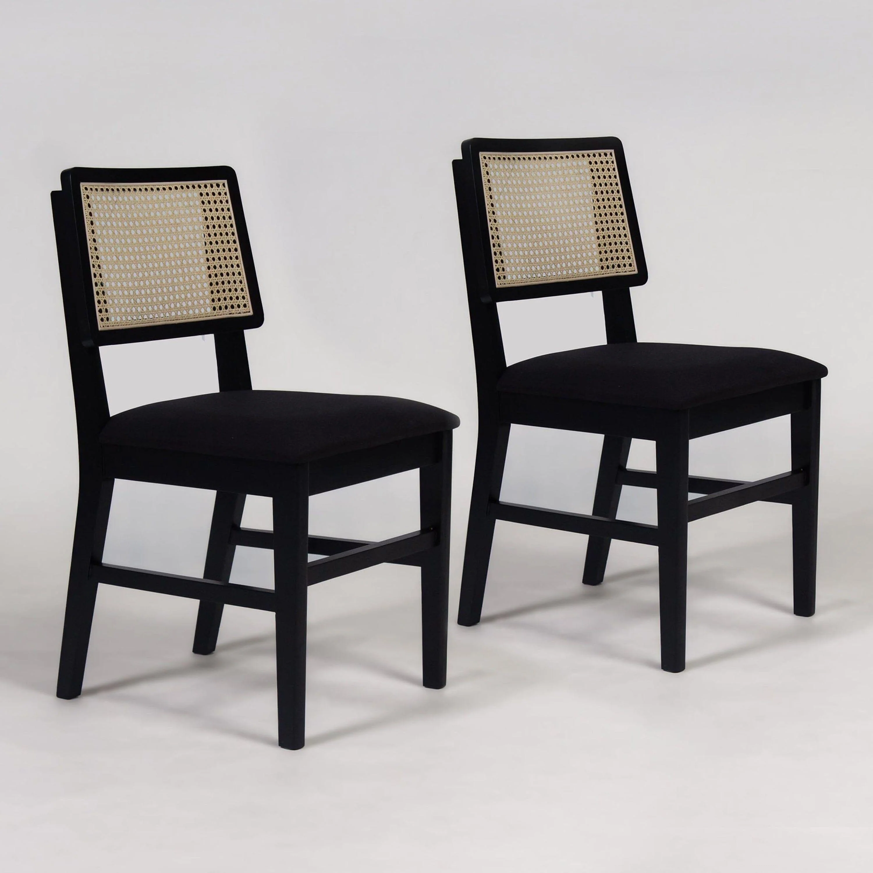 Outlet - Charlie dining chair - set of 2 - black