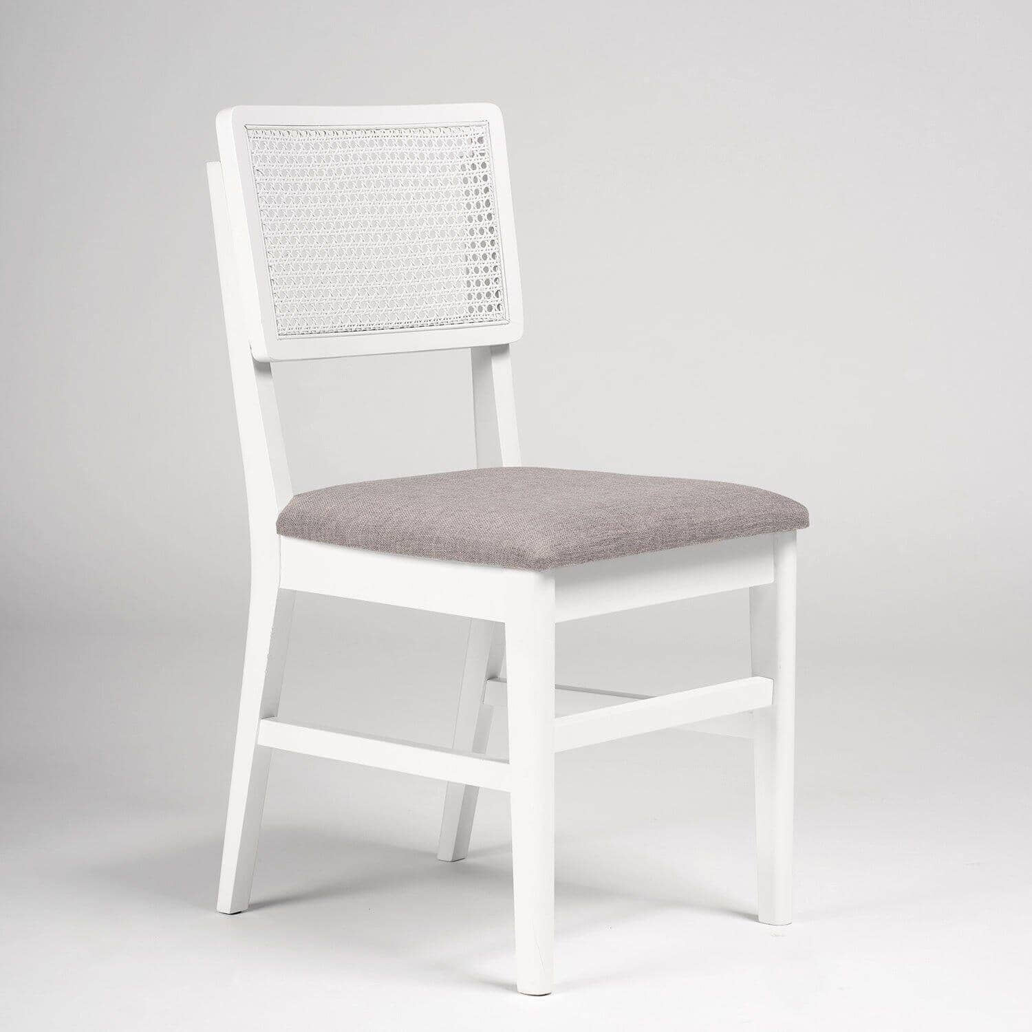 Outlet - Charlie Dining Chair - Set of 2 - White - Image 3