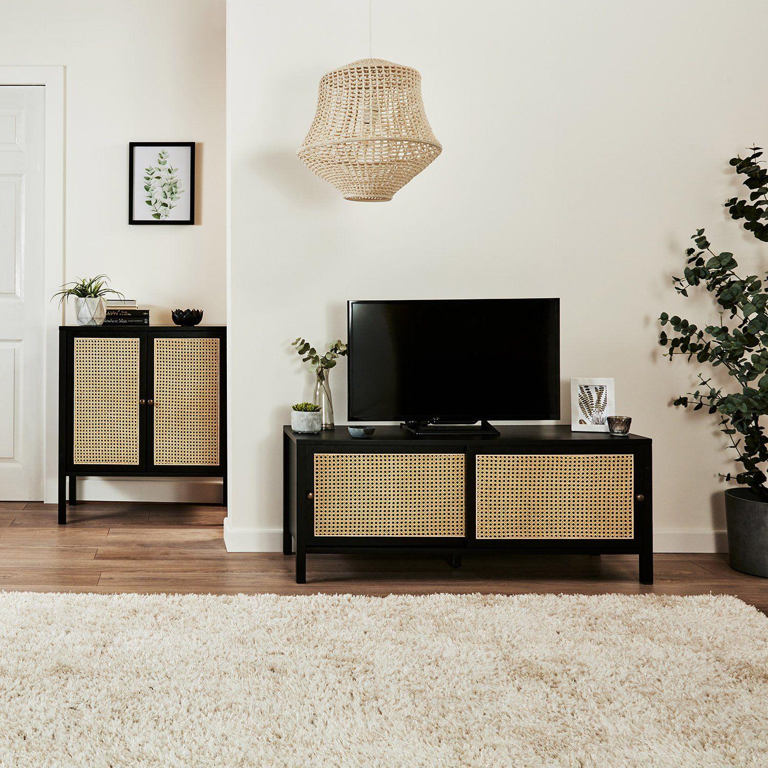 Outlet - Charlie Hallway Cabinet - Black - Image 7