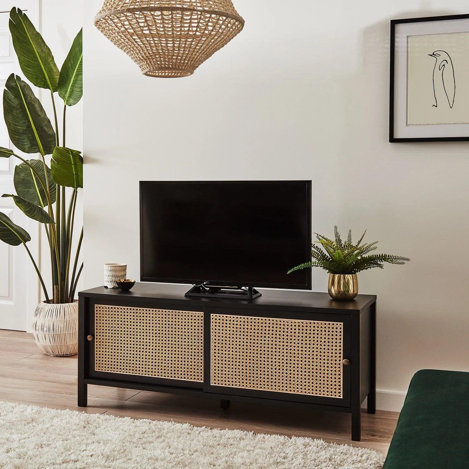 Outlet - Charlie TV Unit - Black - Image 2