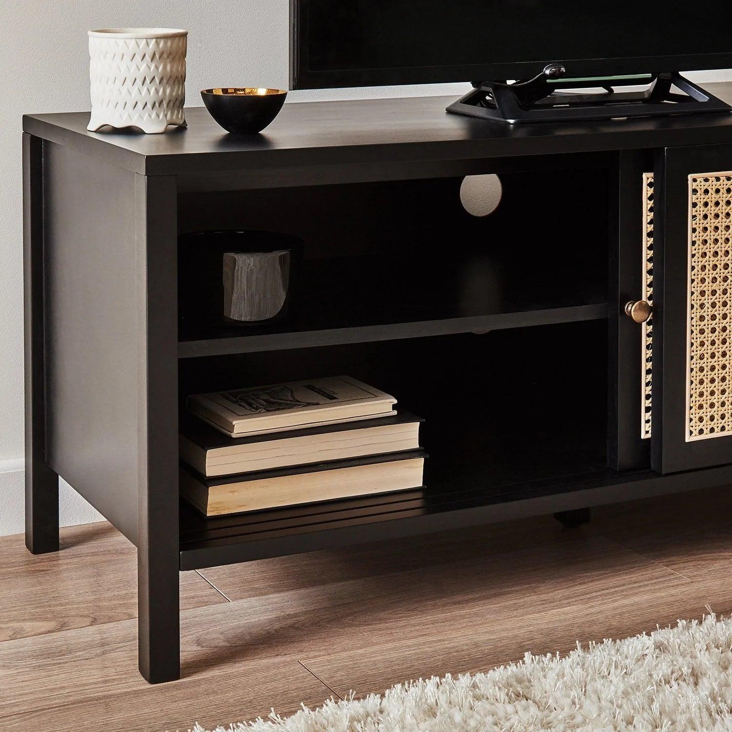Outlet - Charlie TV Unit - Black - Image 5
