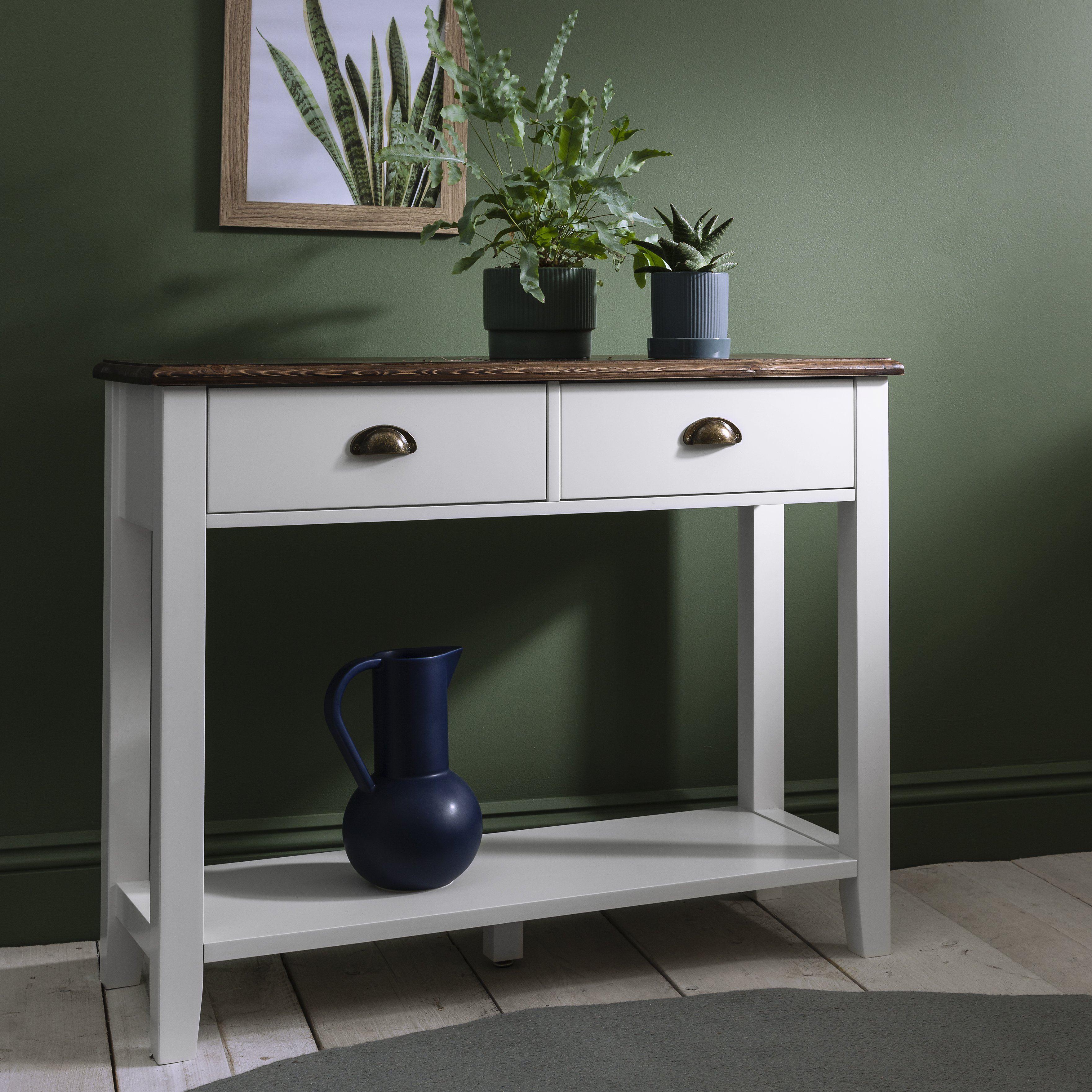 Outlet – Chatsworth Console Table in White